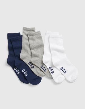 Gap Kids Crew Socks (3-Pack) multi