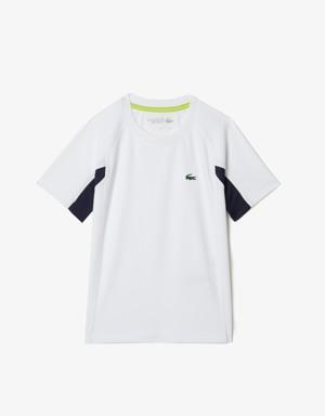 T-shirt garçon Tennis Lacoste SPORT color-block