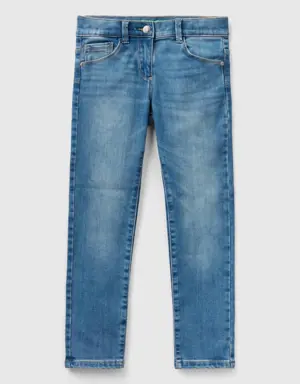 thermal slim fit jeans