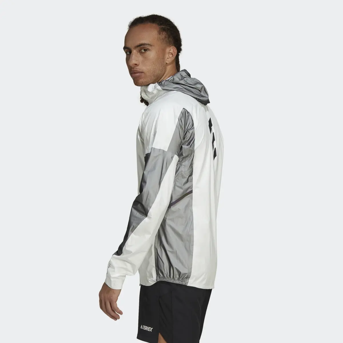 Adidas Terrex Agravic Three-Layer Pro Rain Jacket. 3