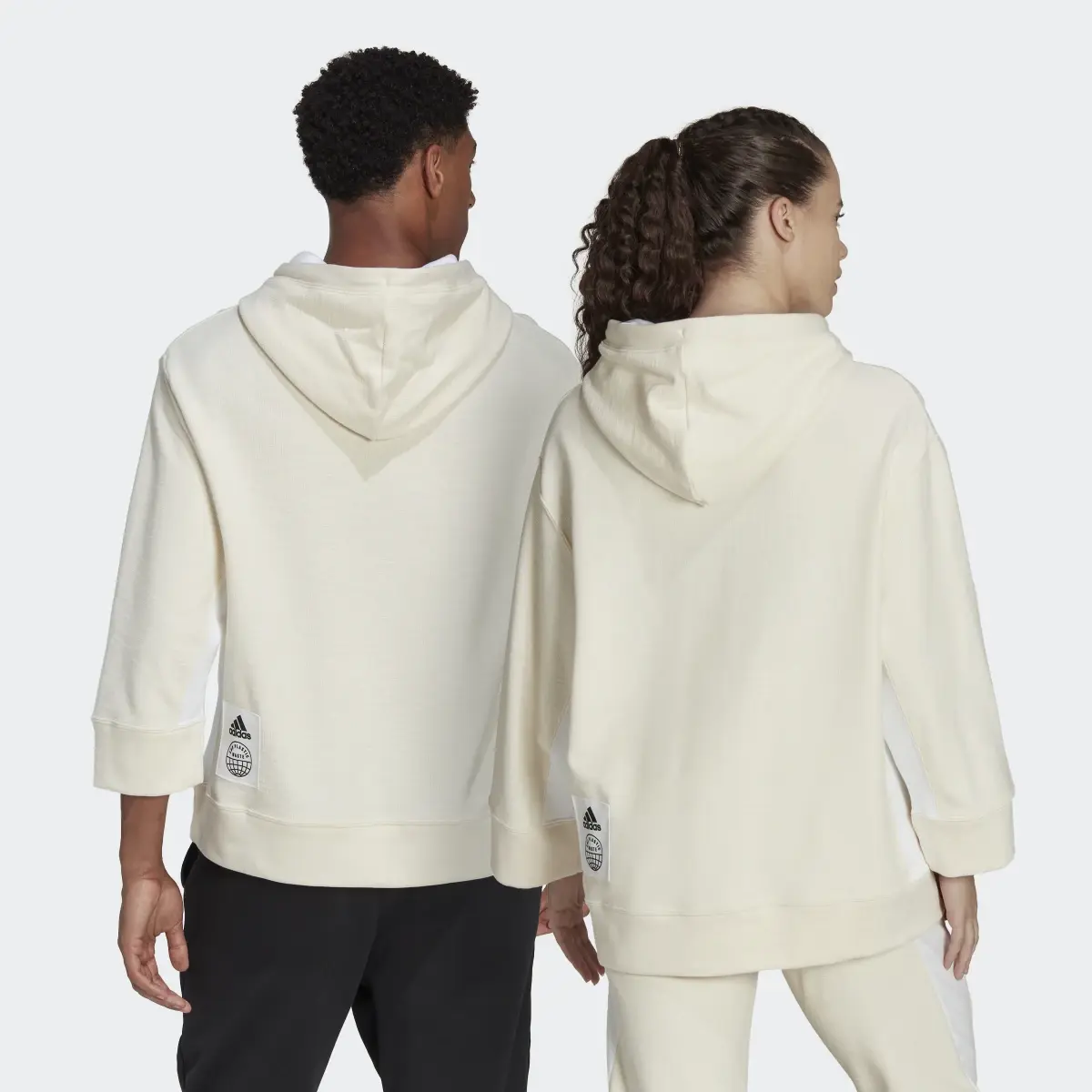 Adidas Reversed French Terry Hoodie (Gender Neutral). 2