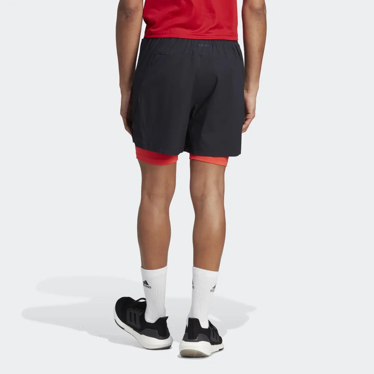 Adidas Short Power Workout Two-in-One. 2
