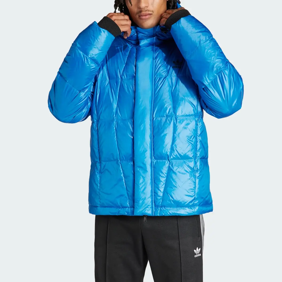 Adidas Lightweight Down Puffer Jacket. 1