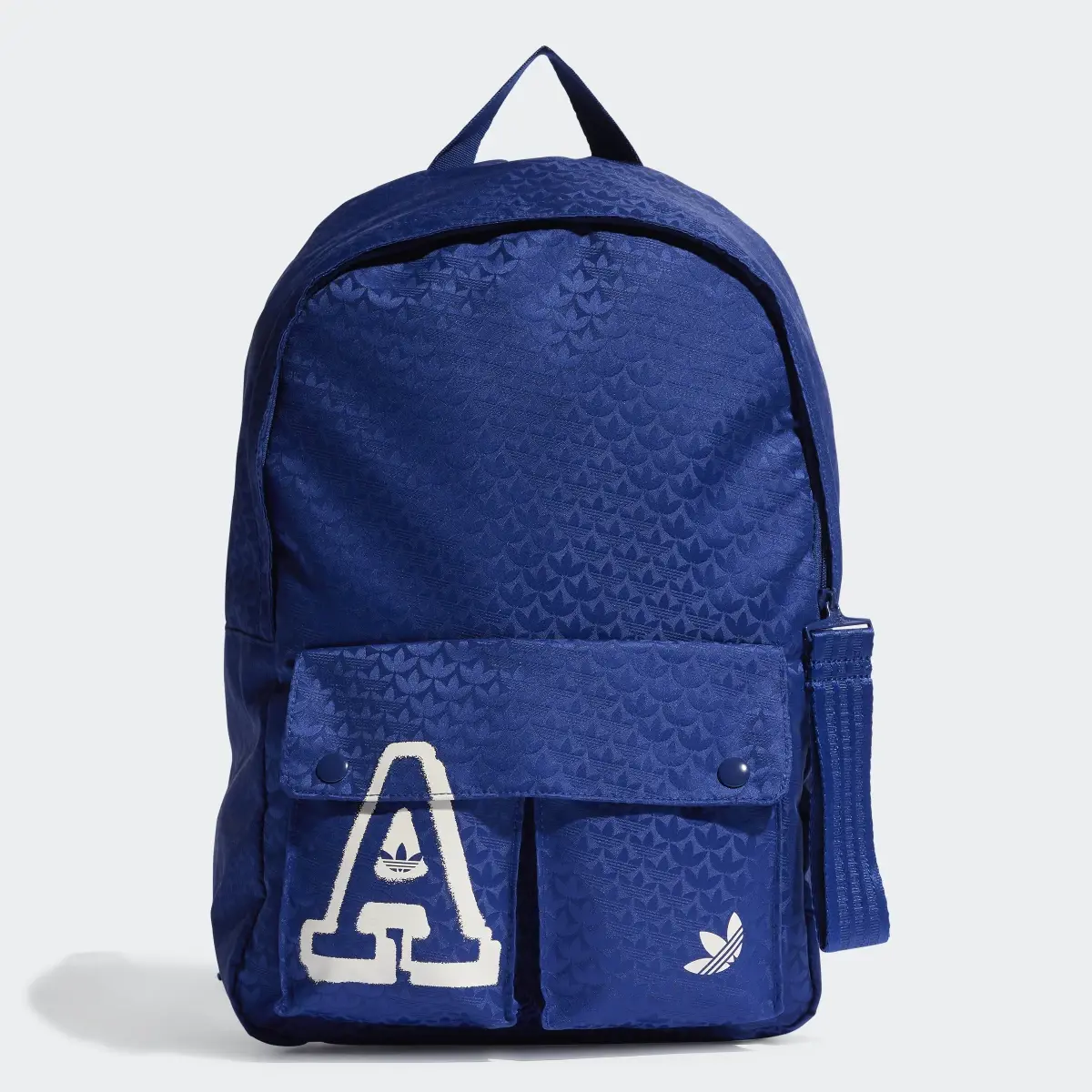 Adidas Trefoil Jacquard Monogram Backpack. 2