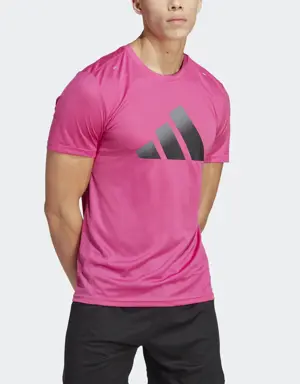 Adidas T-shirt Run Icons 3 Bar Logo