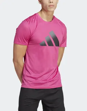 Adidas Run Icons 3 Bar Logo Tee