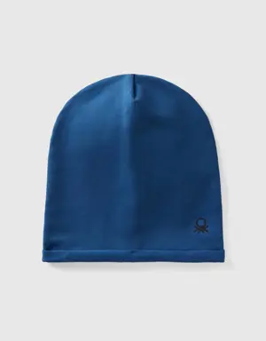 cap in stretch cotton