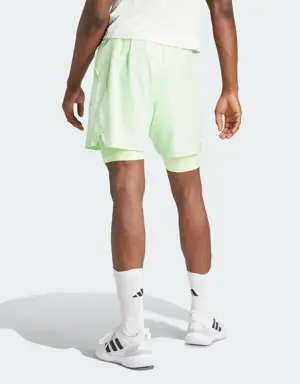 Adidas Set da tennis HEAT.RDY Shorts and Inner Shorts. 3 Adidas Set da tennis HEAT.RDY Shorts and Inner Shorts. 3