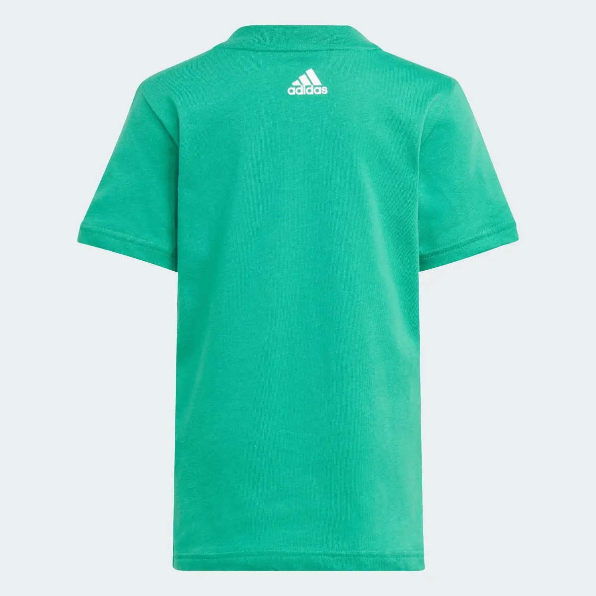 Adidas Essentials Logo Tişört ve Şort Takımı. 3