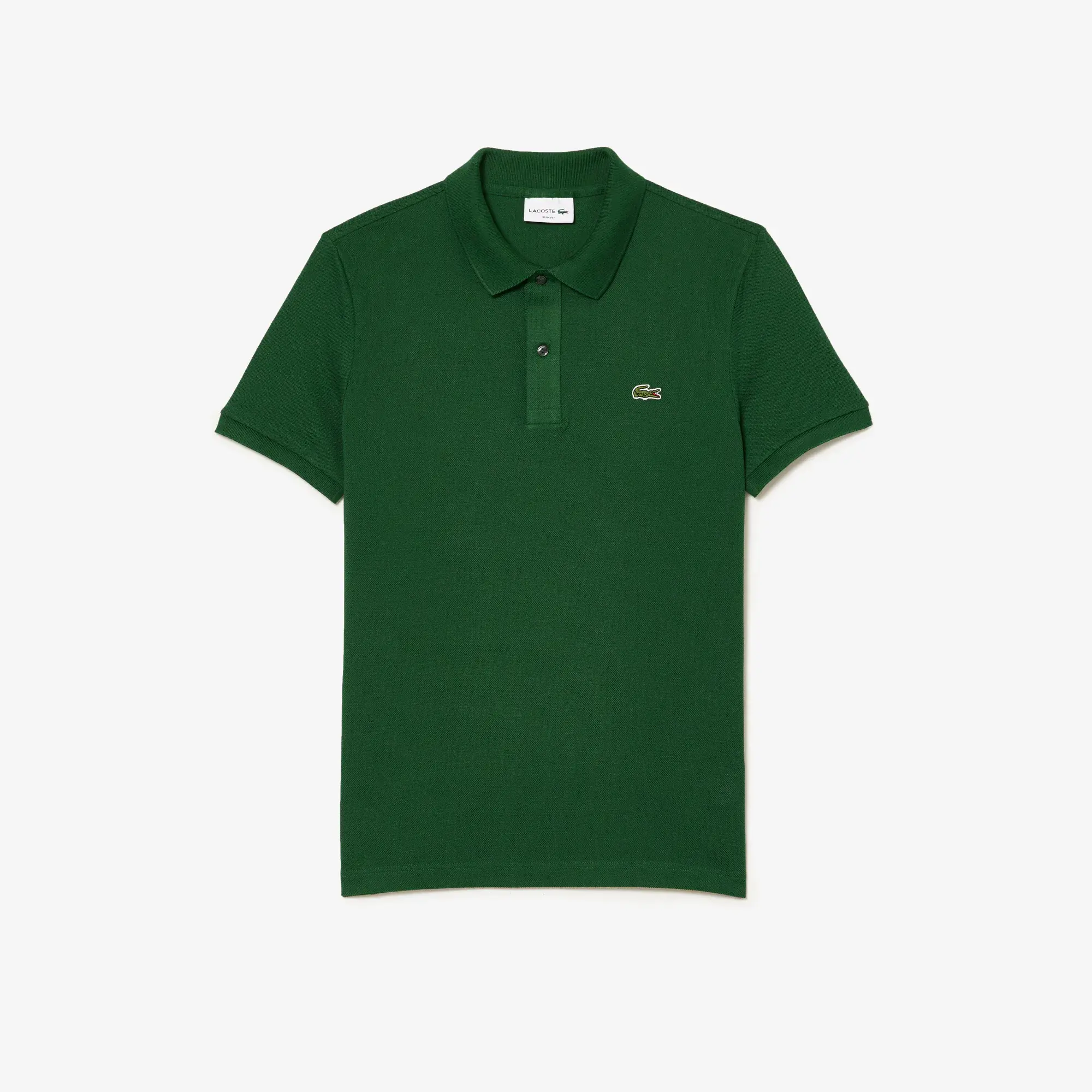 Lacoste Men's Original L.12.12 Slim Fit Petit Piqué Cotton Polo. 2 Lacoste Men's Original L.12.12 Slim Fit Petit Piqué Cotton Polo. 2