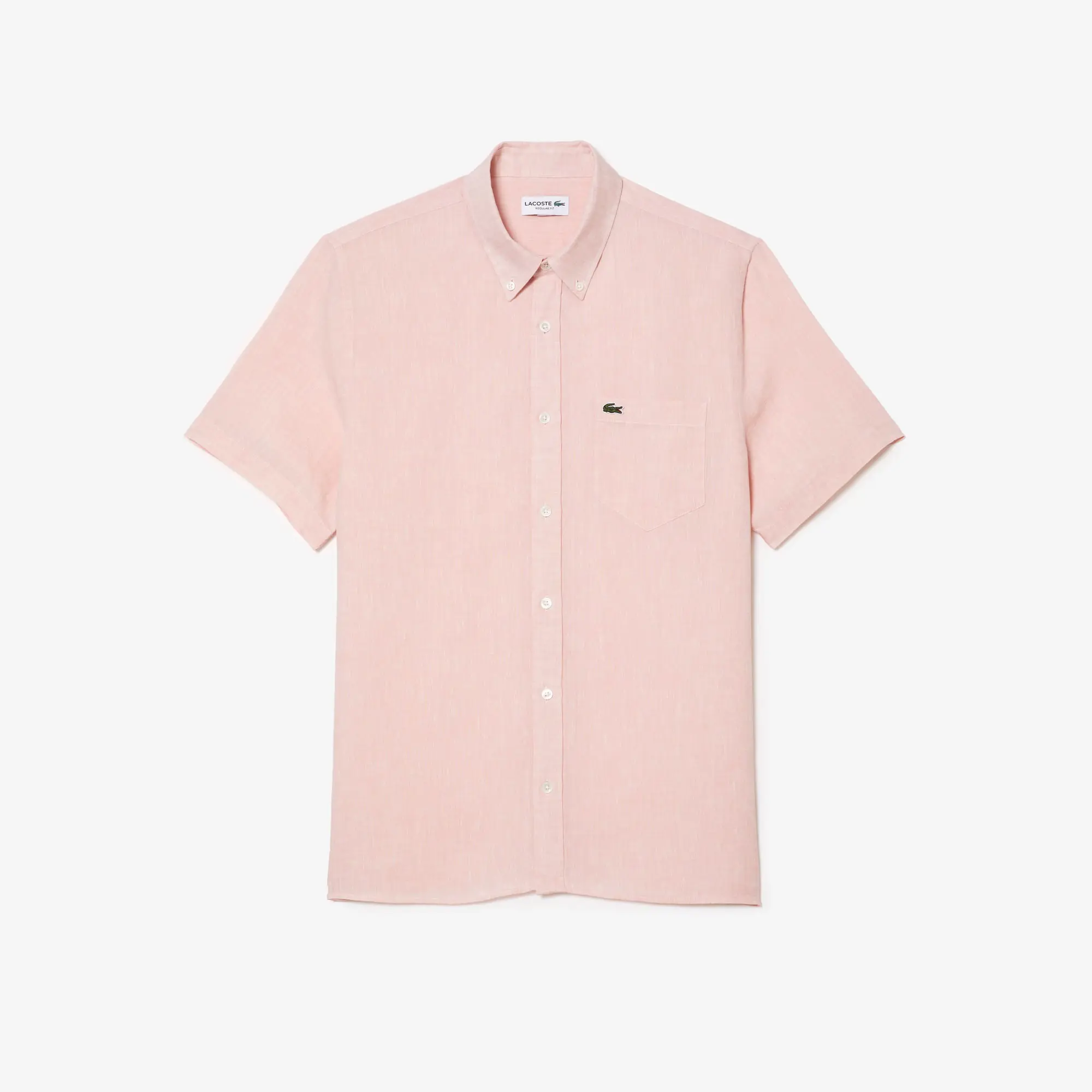 Lacoste Chemise à manches courtes homme Lacoste en lin. 2 Lacoste Chemise à manches courtes homme Lacoste en lin. 2