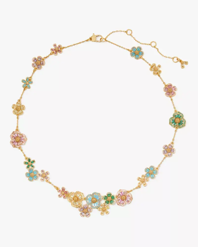 Kate Spade Fleurette Statement Necklace. 1