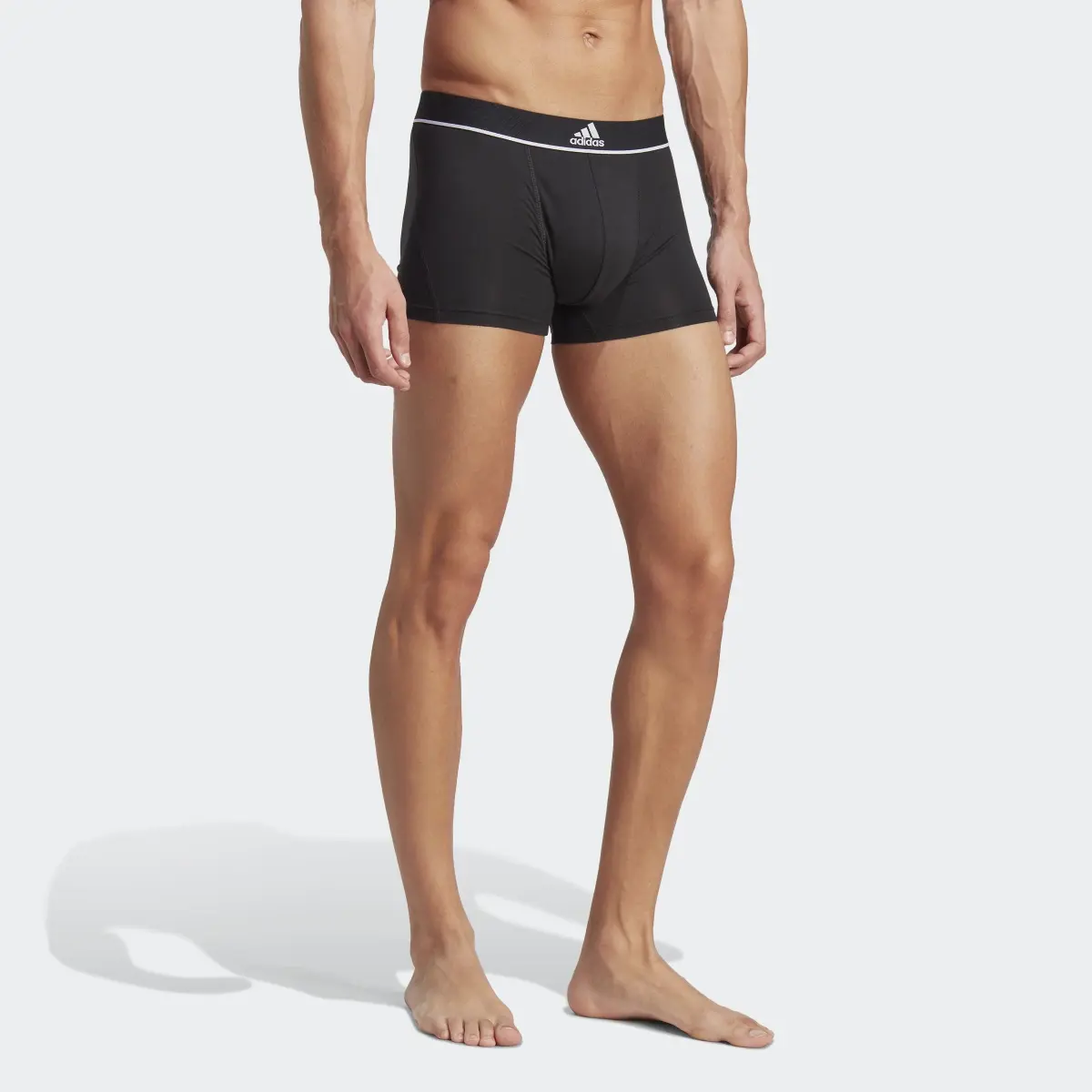 Adidas Active Micro Flex Eco Trunk Underwear 3 Pack. 3