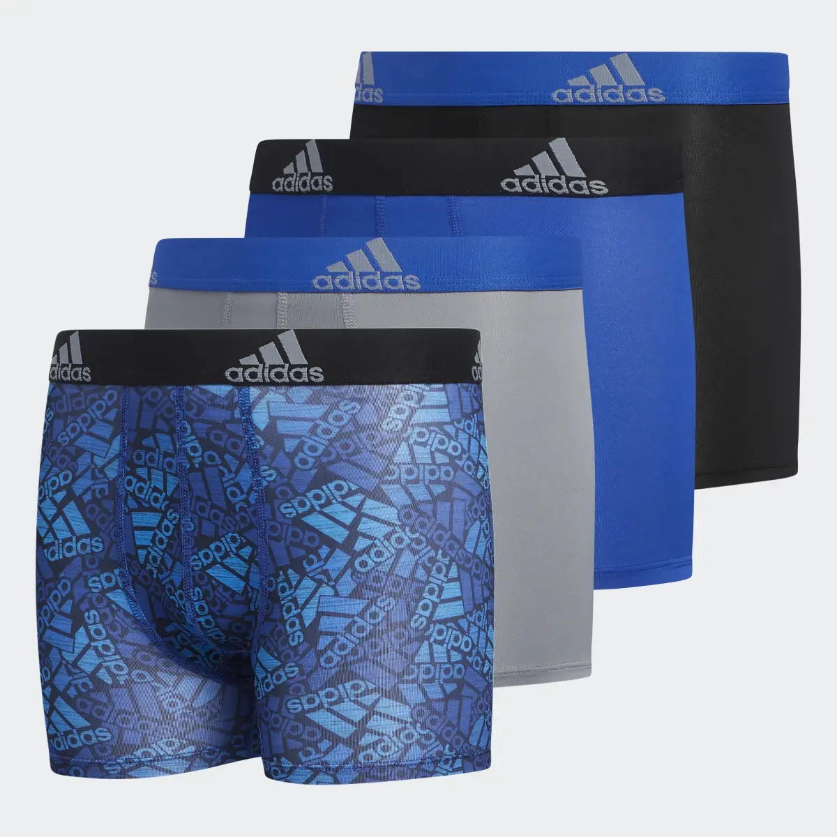 Adidas Performance Graphic Boxer Briefs 4 Pairs. 2