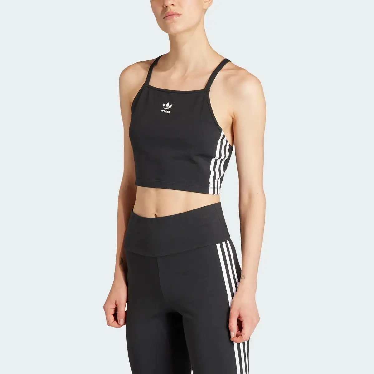 Adidas Koszulka Adicolor 3-Stripes Crop. 1