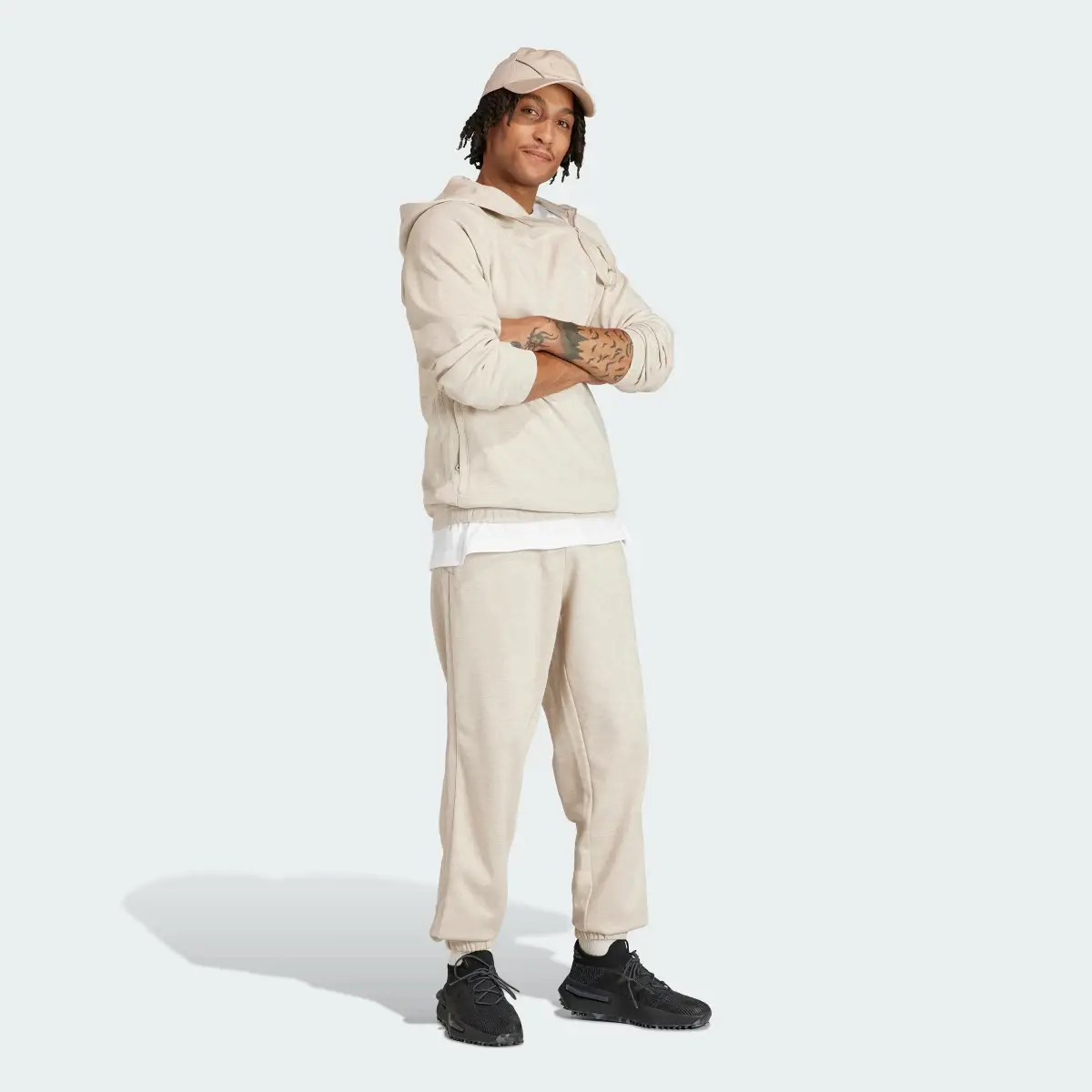 Adidas Adventure Melange Sweat Pants. 3