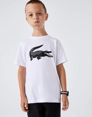 Kids' SPORT Tennis Technical Jersey Oversized Croc T-Shirt