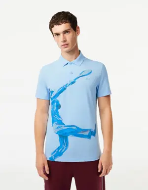 Men's Ultralight Printed Lacoste Movement Polo