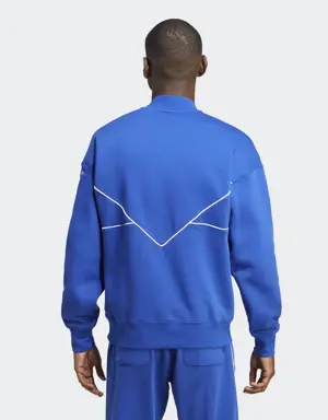 Adidas Adicolor Seasonal Archive Half-Zip Crew Sweatshirt. 3 Adidas Adicolor Seasonal Archive Half-Zip Crew Sweatshirt. 3