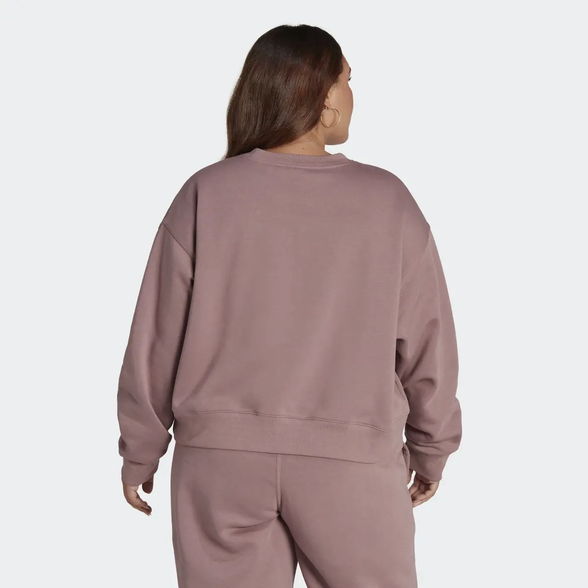 Adidas Adicolor Essentials Crew Sweatshirt (Plus Size). 3