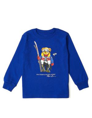 Mavi Logolu Erkek Çocuk T-shirt