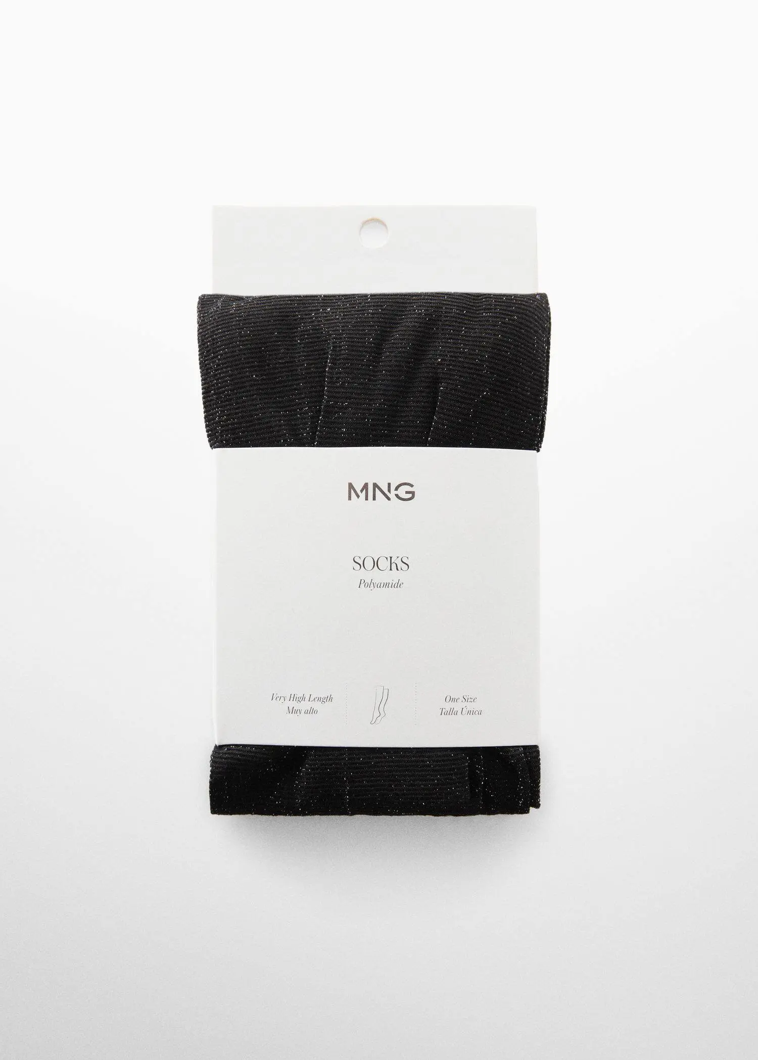 Mango Lurex long socks. 2