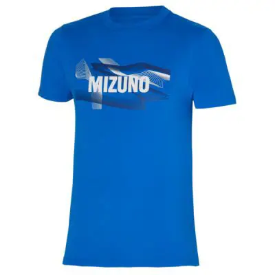Mizuno Graphic Erkek Tişört Mavi. 1