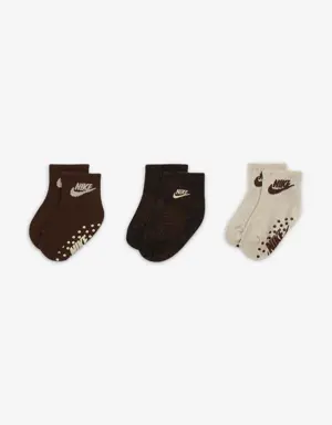 Wild Side Grip Socks (3 Pairs)