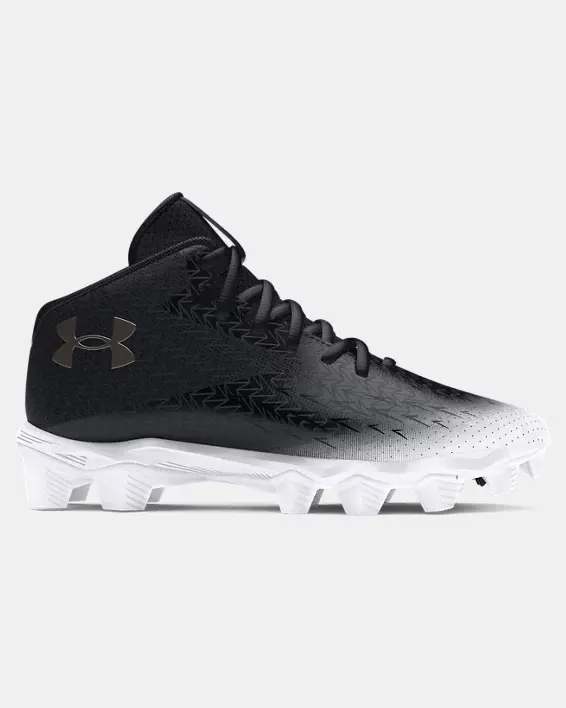 Under Armour Boys' UA Spotlight Franchise 4 RM Jr. Football Cleats. 1