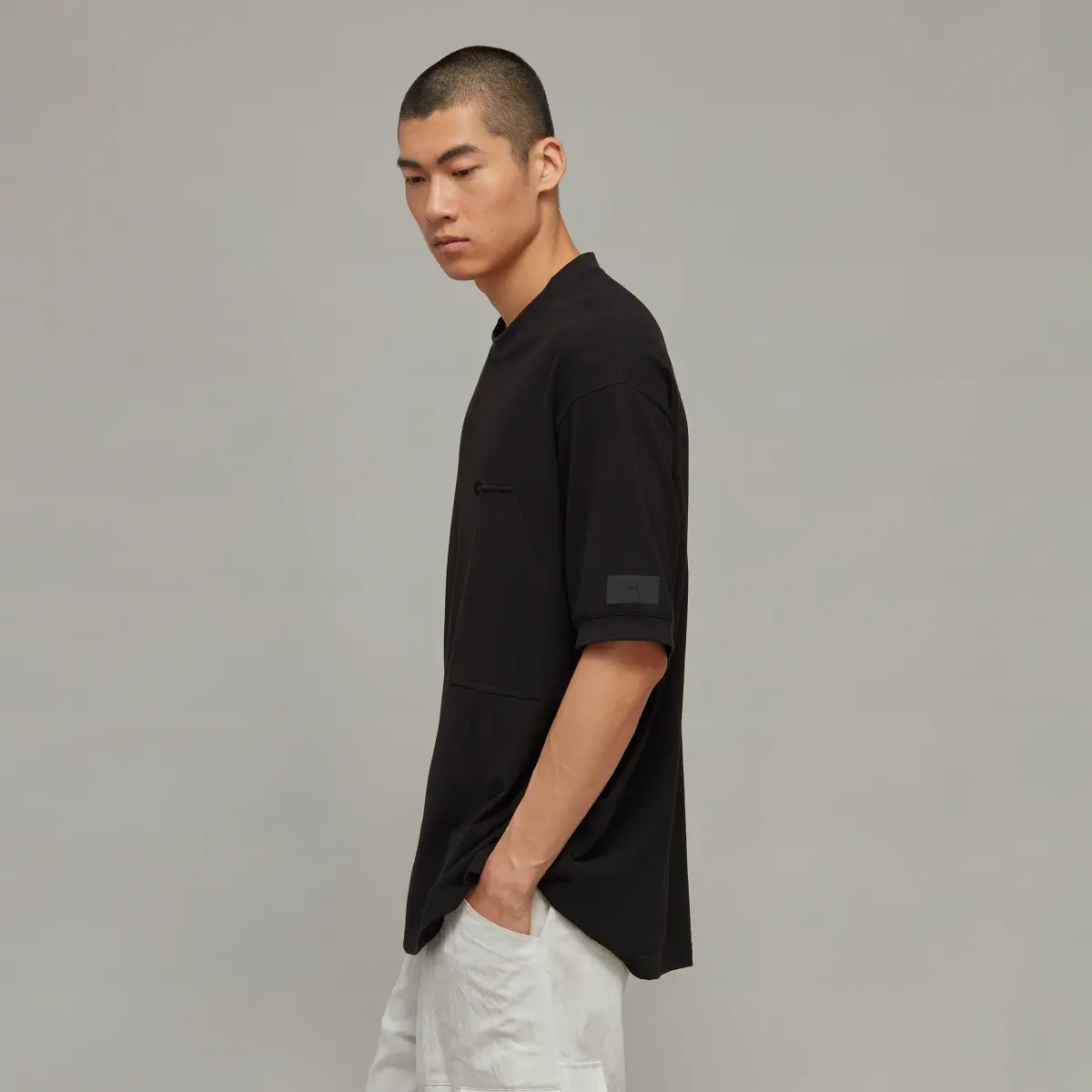 Adidas Y-3 Crepe Pocket Tee. 2