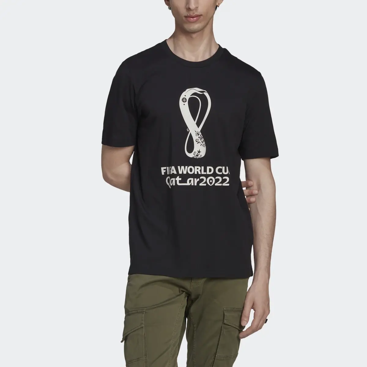 Adidas Playera Estampada Copa Mundial de la FIFA 2022™. 1