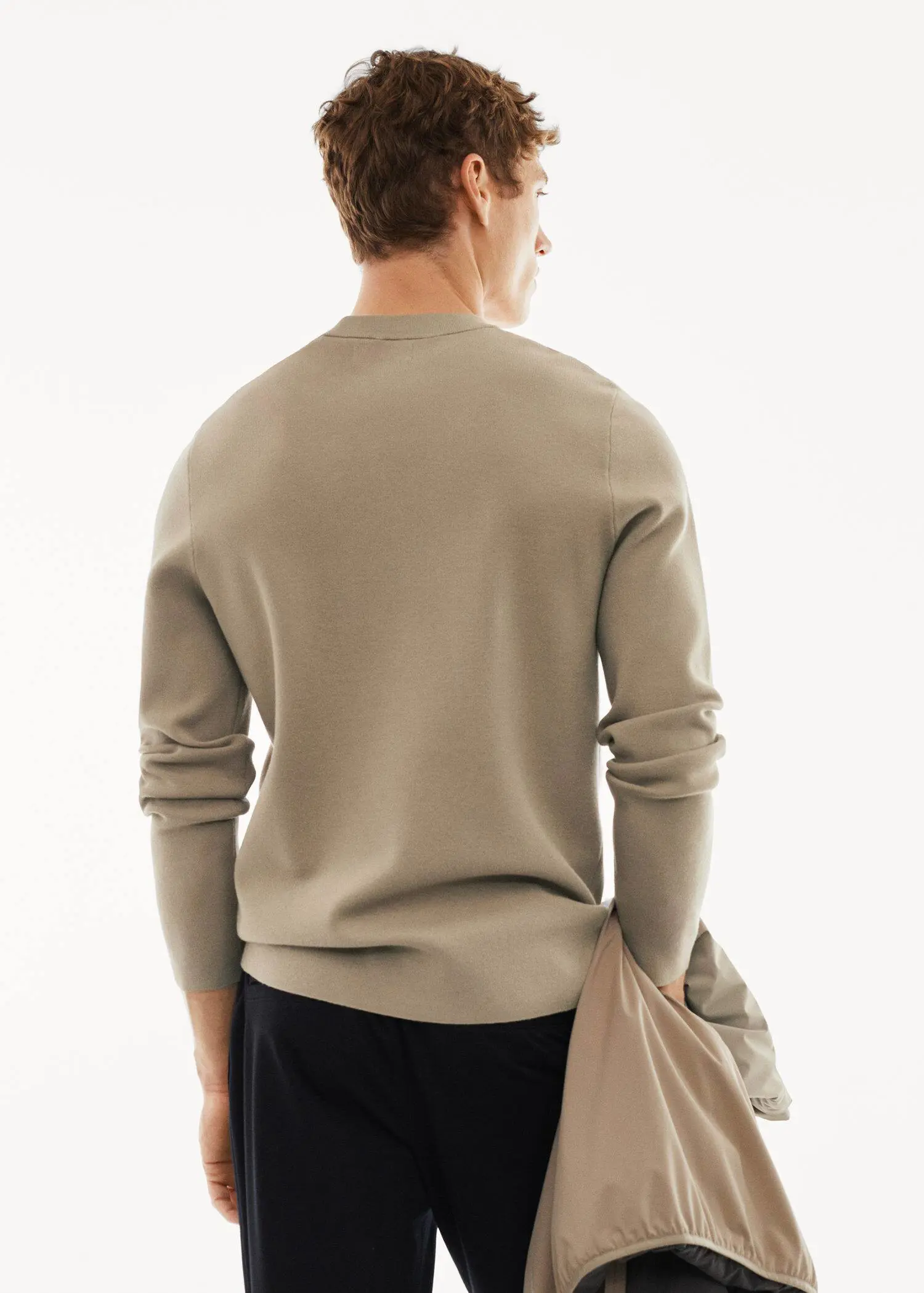 Mango Pull-over maille fine thermorégulateur. 3