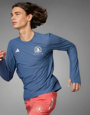 Adidas Boston Marathon 2024 Own the Run Long Sleeve Tee