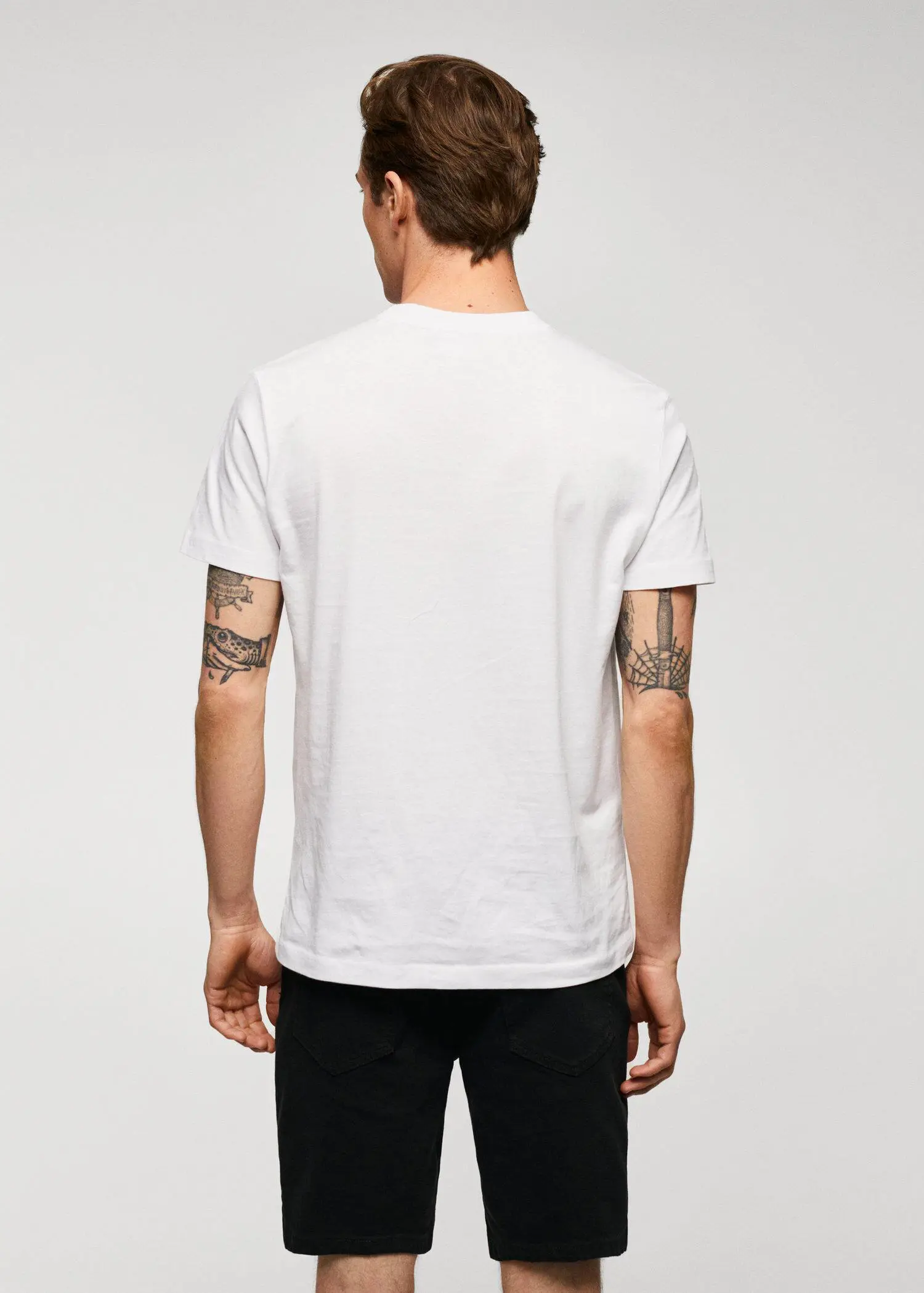 Mango T-shirt essentiel coton stretch. 3