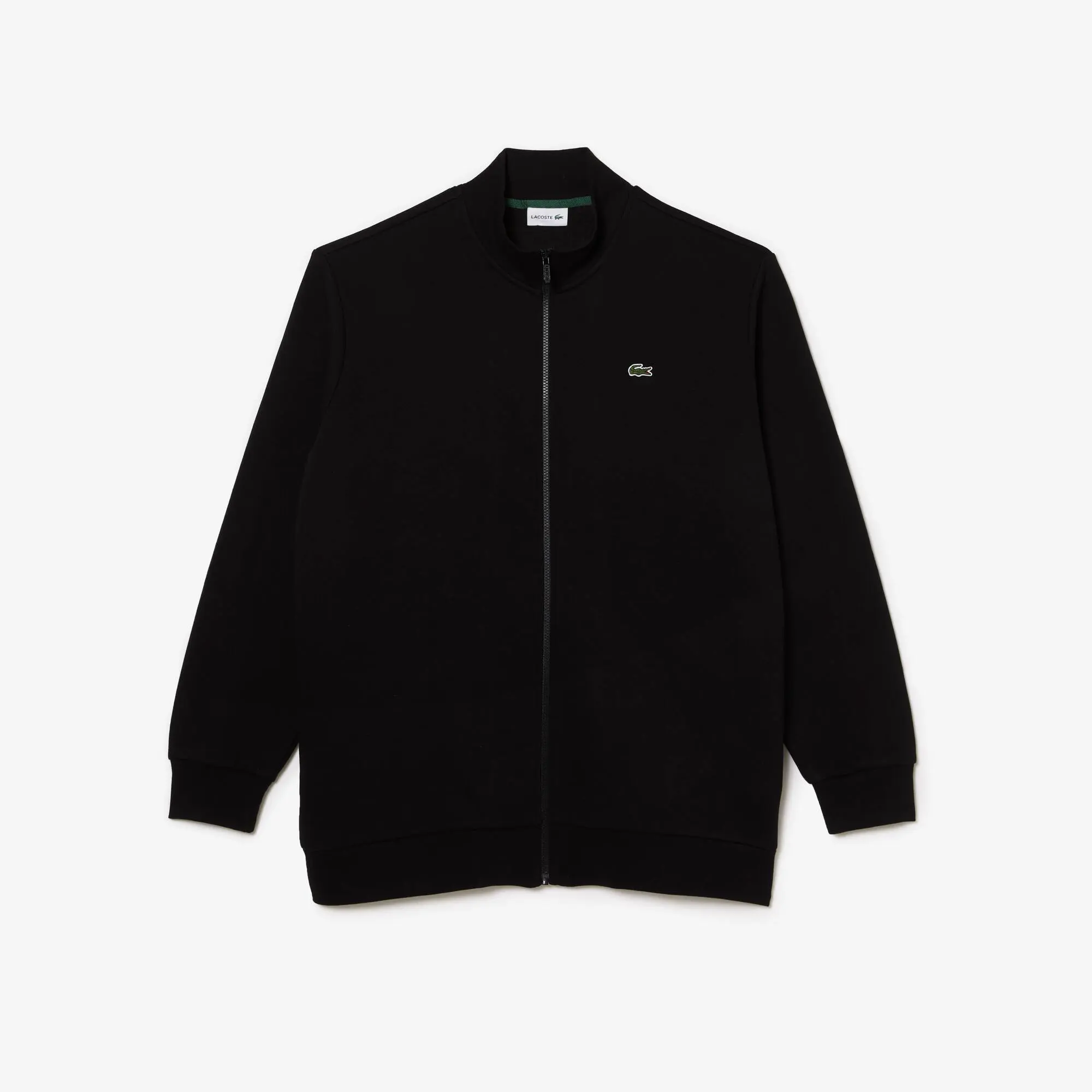 Lacoste Men’s Big Fit Cotton Fleece Zip-Up Sweatshirt. 2
