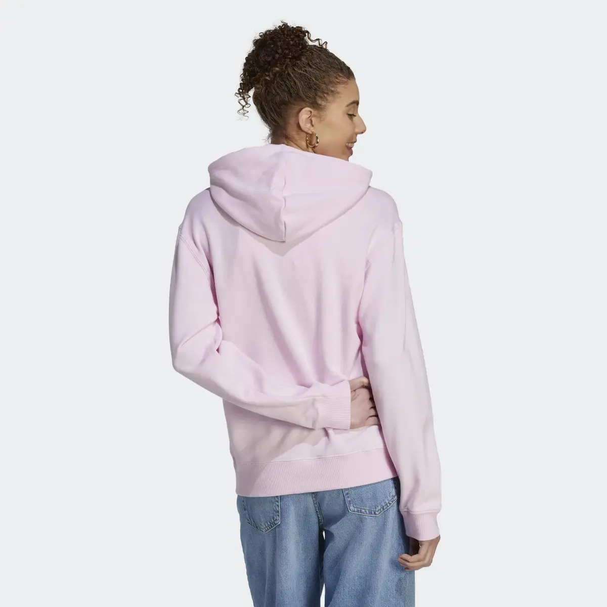 Adidas Essentials Linear Hoodie. 3