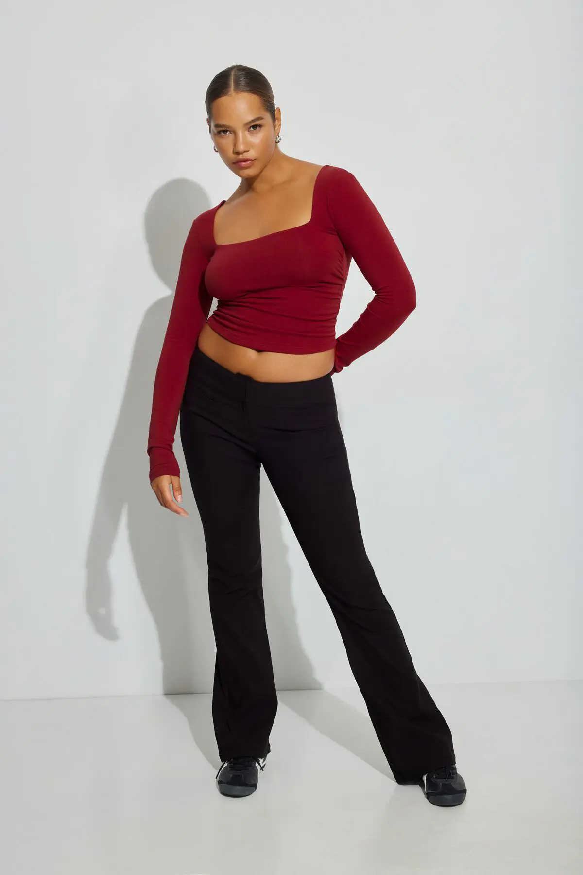 Garage Low Rise Flare Pant. 2