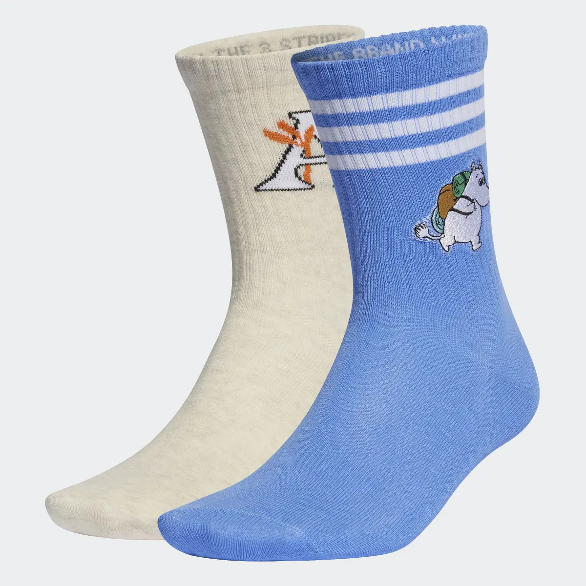 Adidas Originals X Moomin Bilekli Çorap - 2 Çift. 2