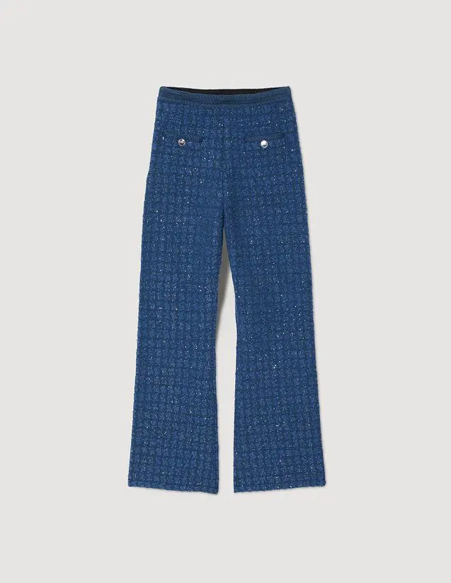 Sandro Decorative knit trousers. 2