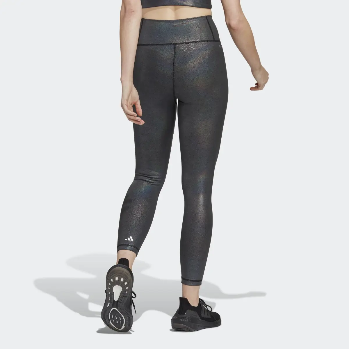 Adidas Legging 7/8 Optime Training Shine. 3