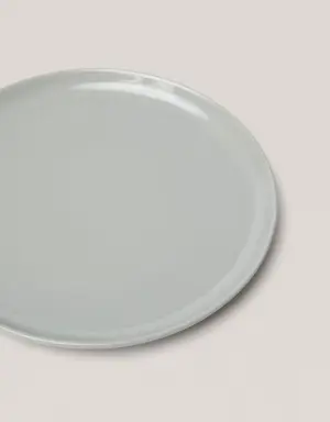 100% stoneware dinner plate