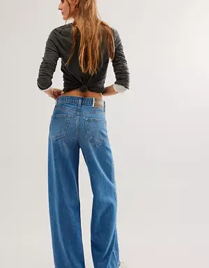 Snacks! The Mid-Rise Double Dip Nerdy Jeans