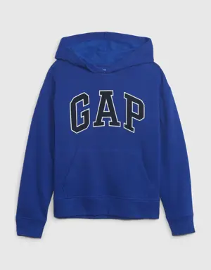 Gap Kids Gap Arch Logo Hoodie blue