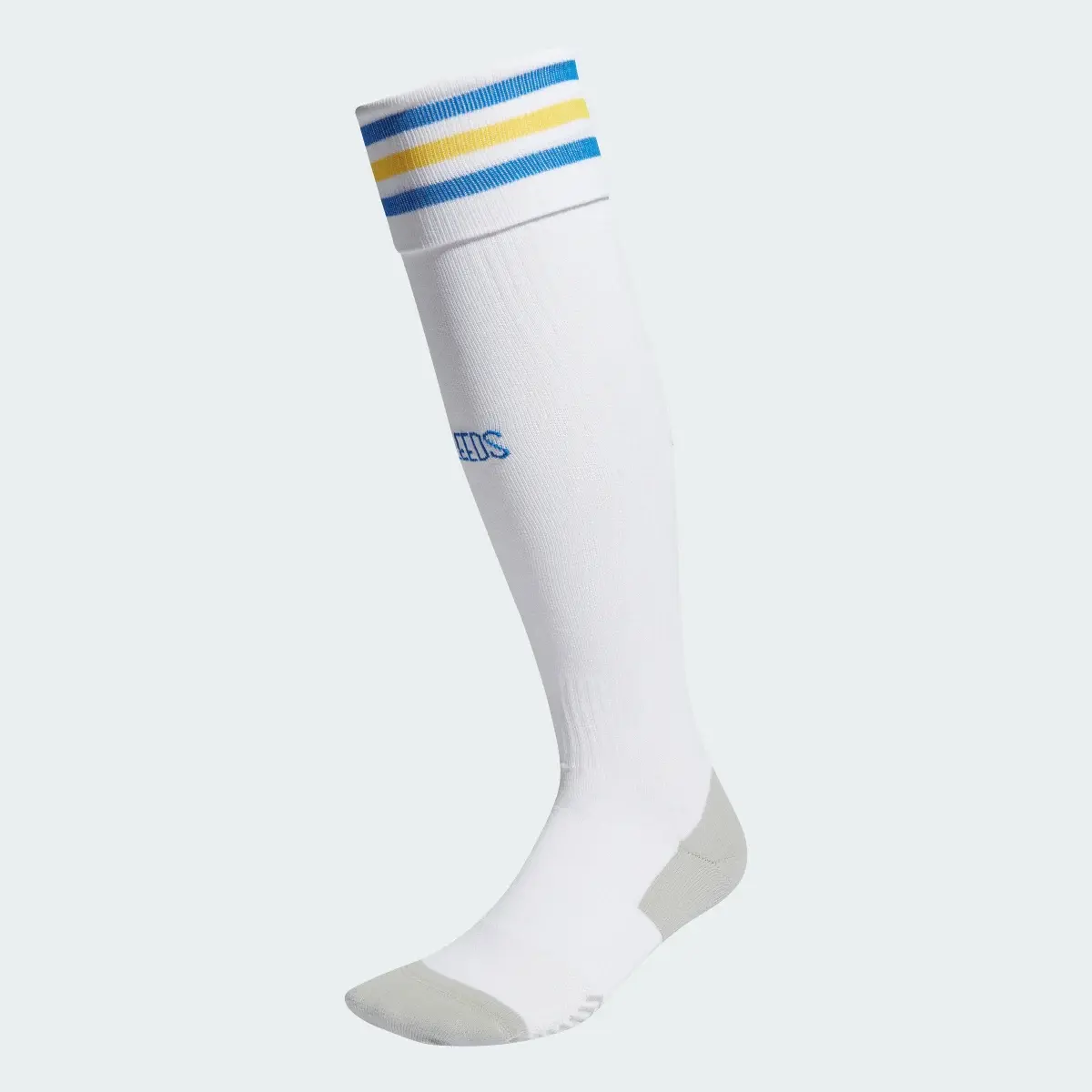 Adidas Leeds United FC 23/24 Home Socks. 2