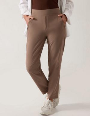 Athleta Brooklyn Lined Pant beige