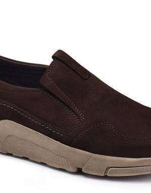 Siyah Süet Günlük Loafer -41161- - FIRSAT