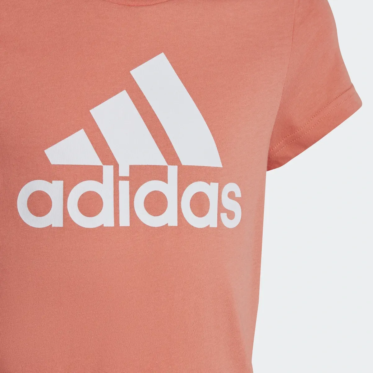 Adidas Essentials Big Logo Cotton Tişört. 3