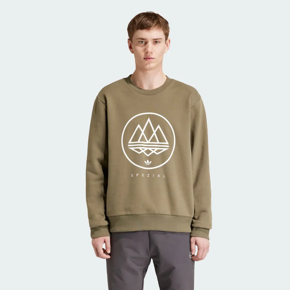 Adidas Mod Trefoil Sweatshirt. 2