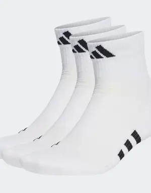 Performance Cushioned Mid-Cut Socks 3 Pairs