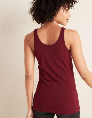 Old Navy First-Layer Fitted Tank for Women red